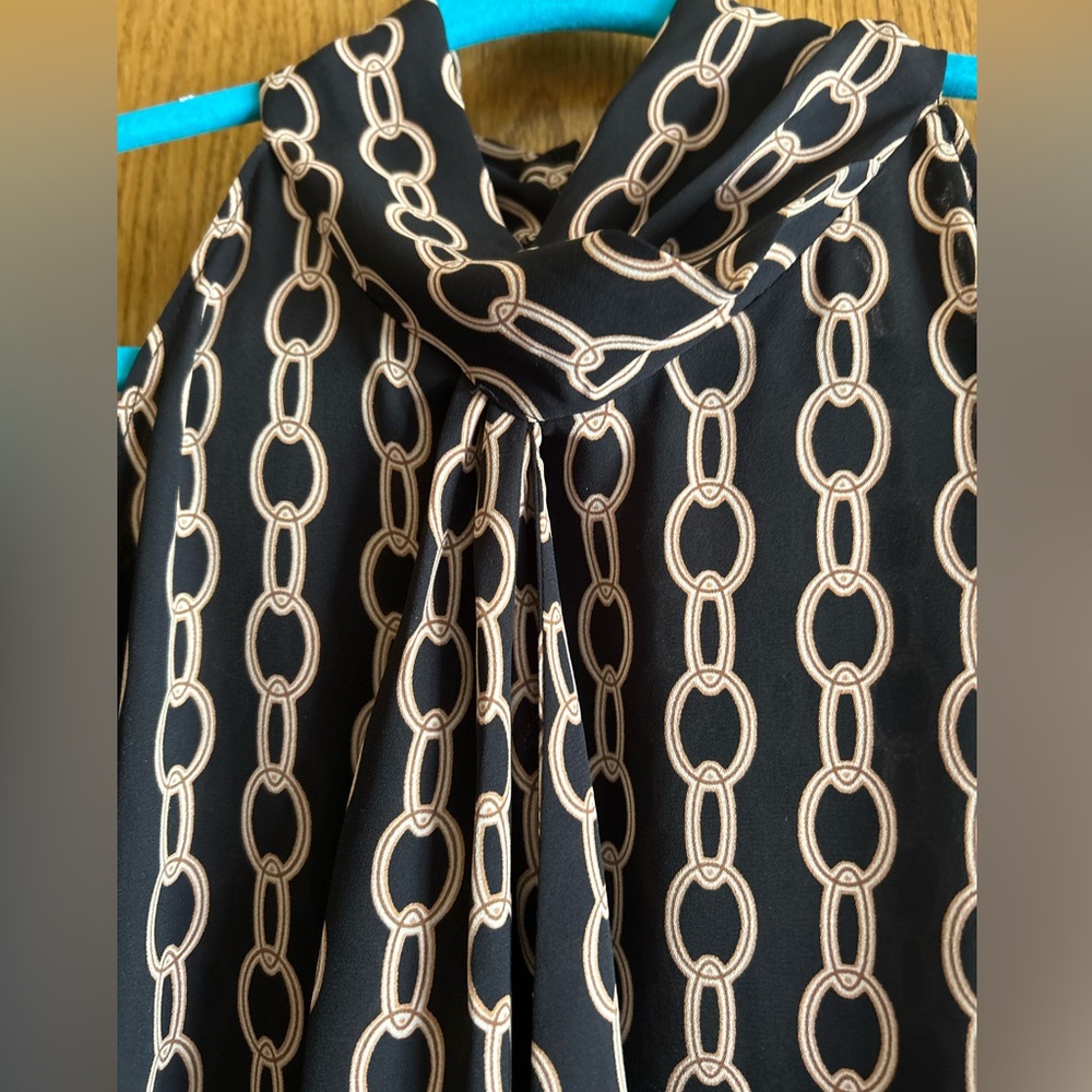 WORTHINGTON DRESS IN LINKS GEO PRINT! GREAT FOR WEDDING OR NIGHT OUT! NWT